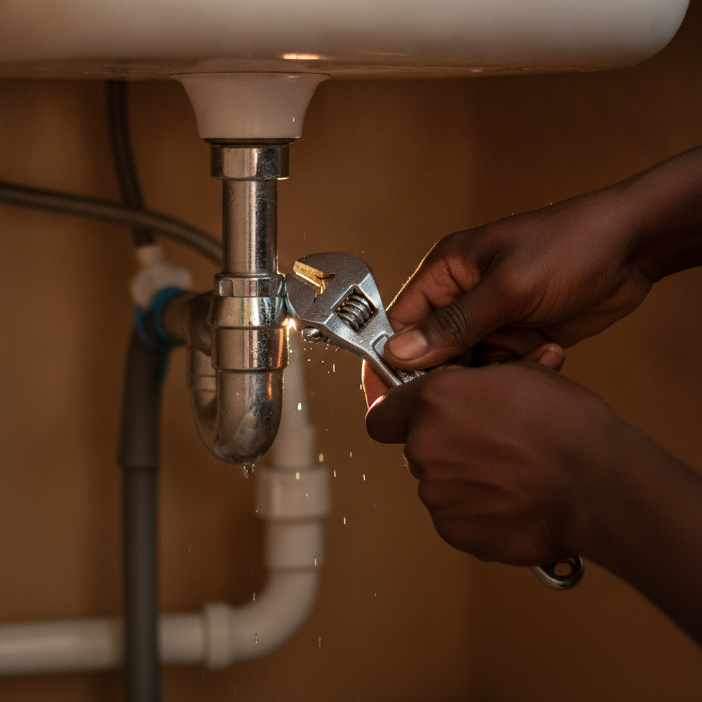 Fuites, sanitaires, arrivées d'eau